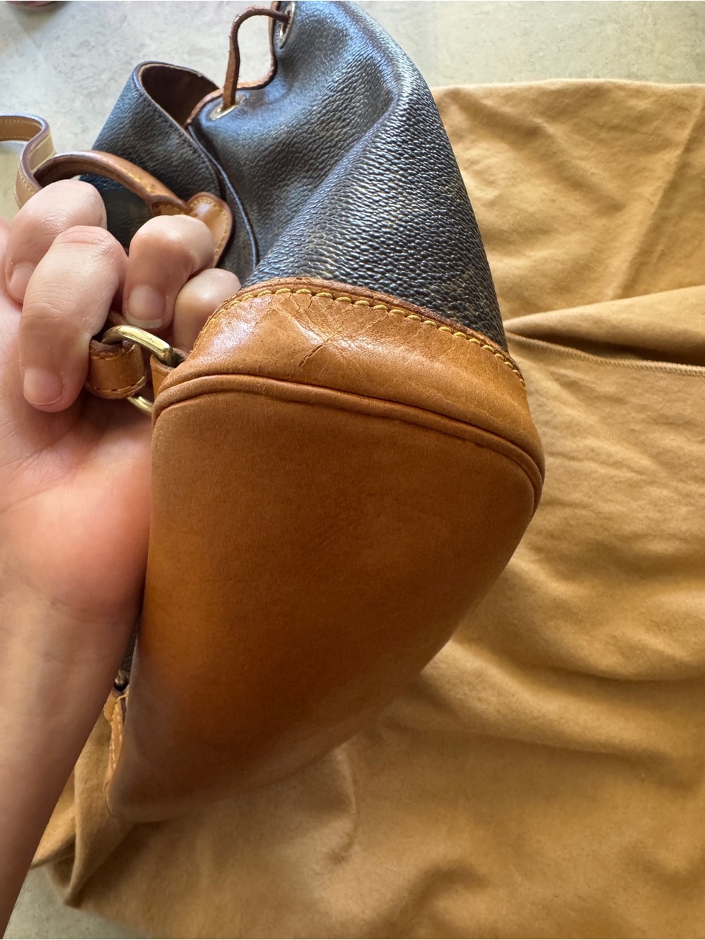 LV Mono Montsouris PM Backpack - Picture 15 of 16
